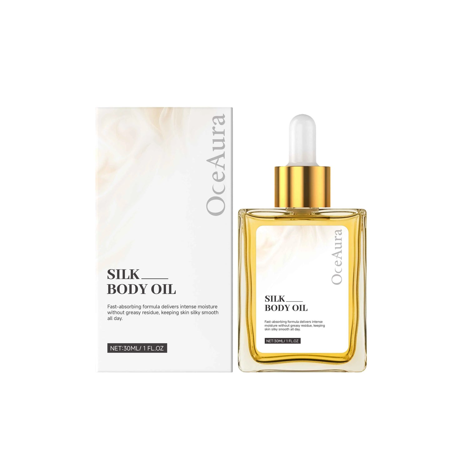 Silk Protein Body Oil for Radiant Skin & Deep Hydration