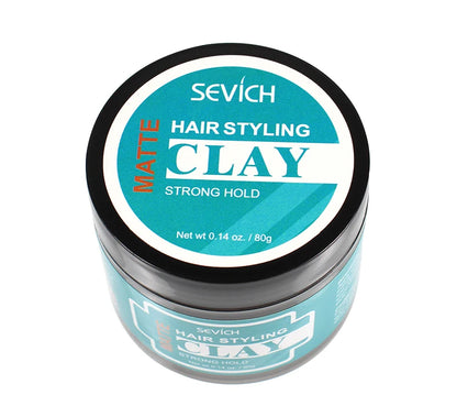 Matte Hair Clay for Men – Strong Hold, Natural Finish & Easy Wash (80g)