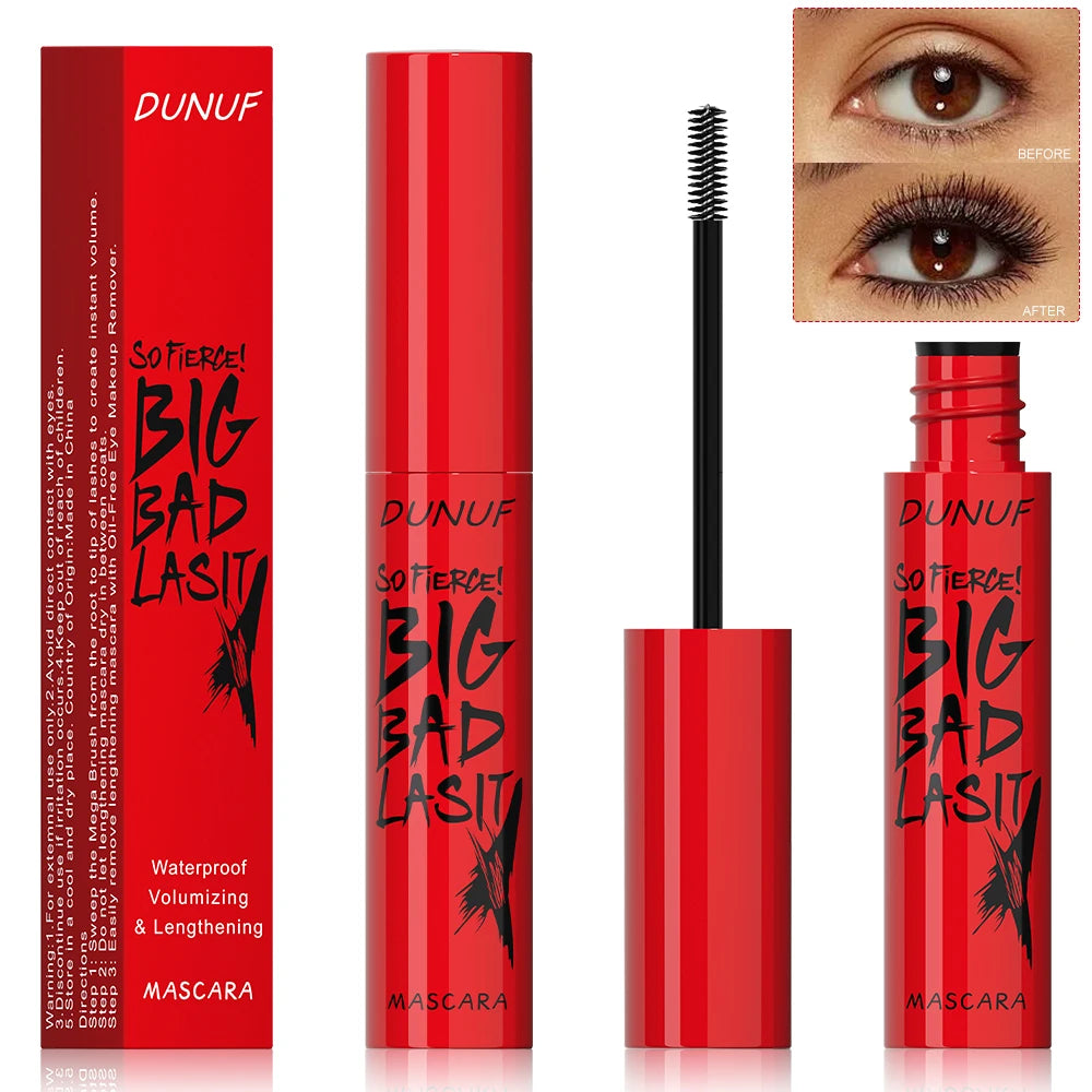Waterproof Lengthening & Volumizing Mascara – Smudge-Proof All-Day Curl