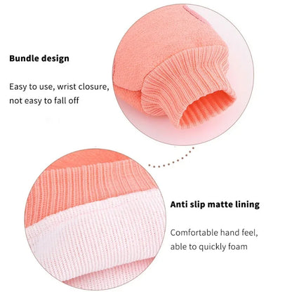Exfoliating Bath Gloves for Deep Cleansing and Smooth Skin