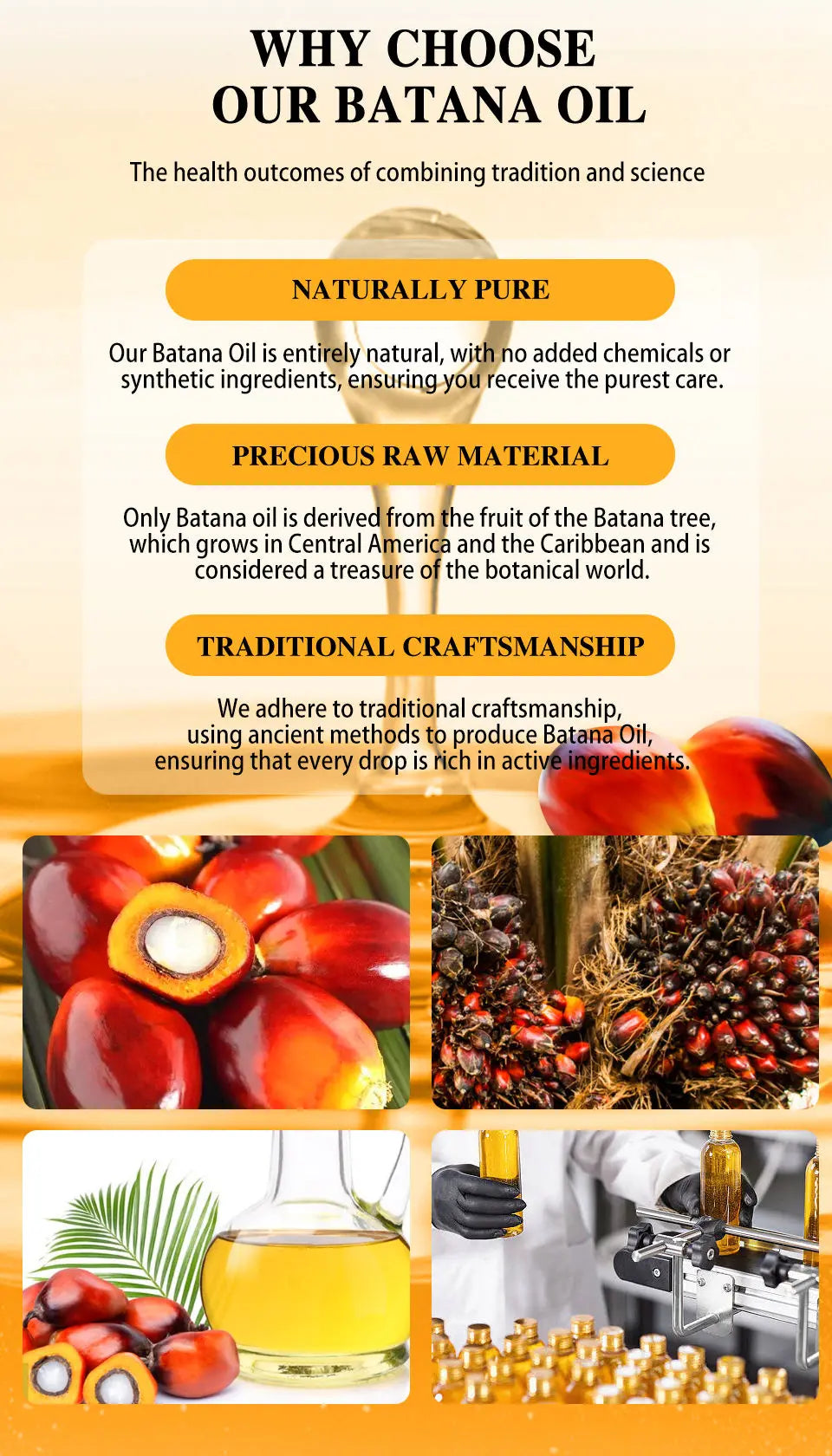 Batana Hair Growth Oil and Nourishing Scalp Treatment