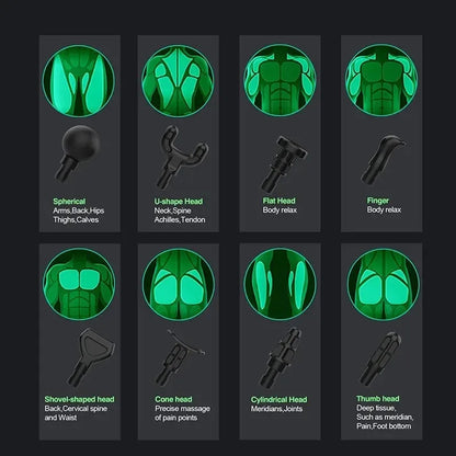 Deep Tissue Massage Gun – Full-Body Muscle Recovery System