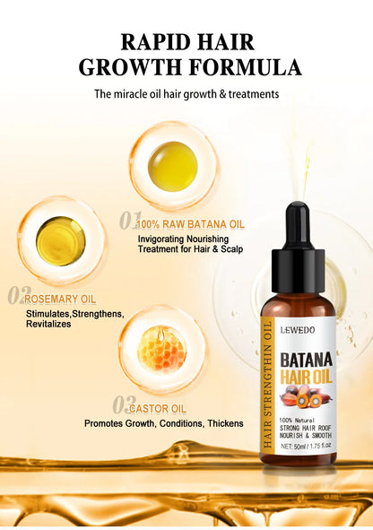 Batana Hair Growth Oil and Nourishing Scalp Treatment