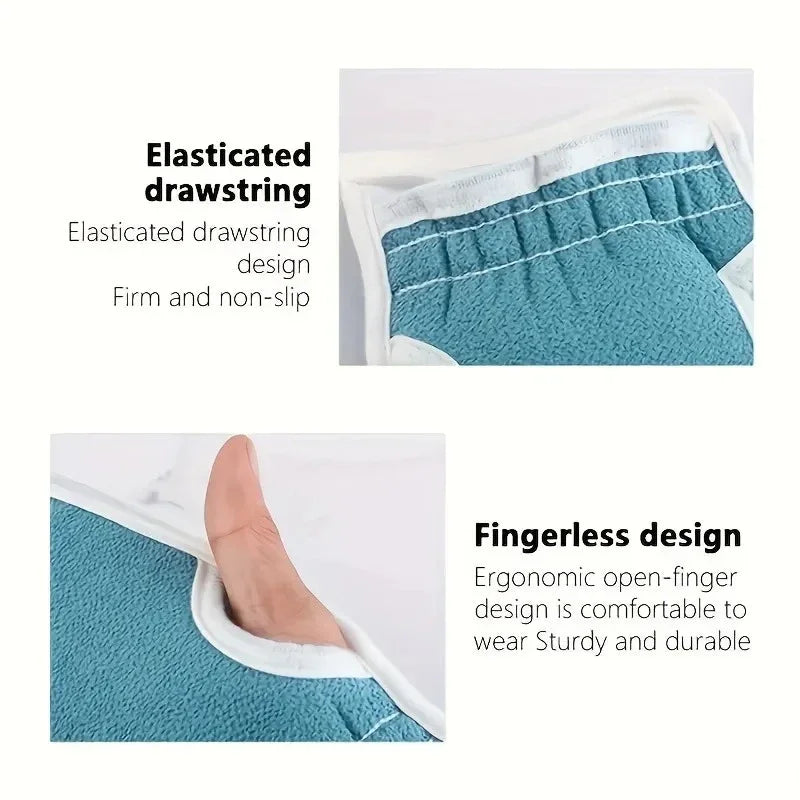 Exfoliating Bath Gloves for Deep Cleansing and Smooth Skin