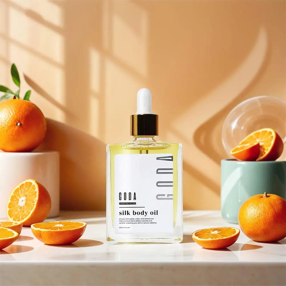 GODA Silk Protein Body Oil for Radiant Skin and Deep Hydration
