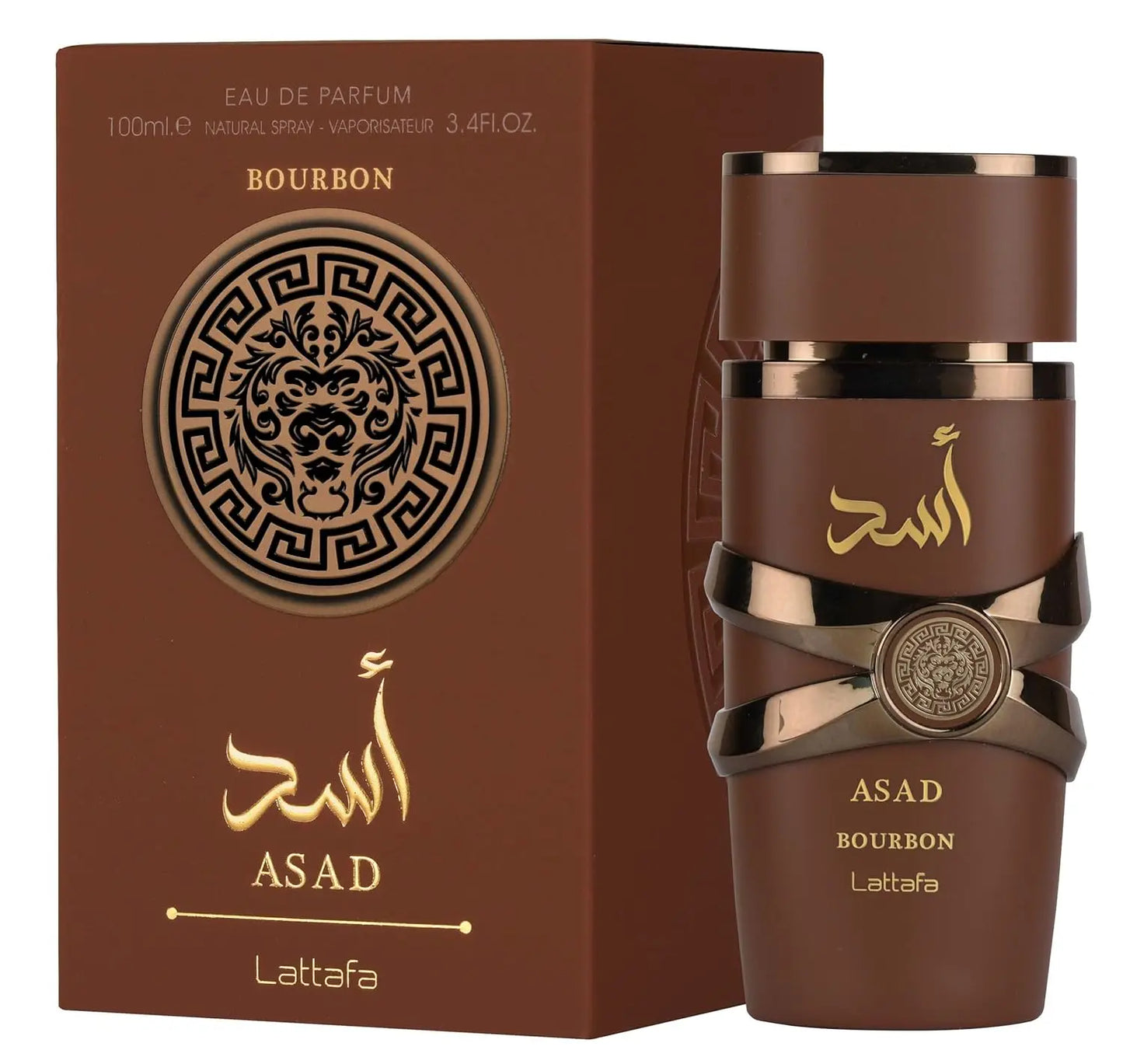 Lattafa Asad Bourbon Eau de Parfum – Warm Vanilla & Cacao Arabian Fragrance