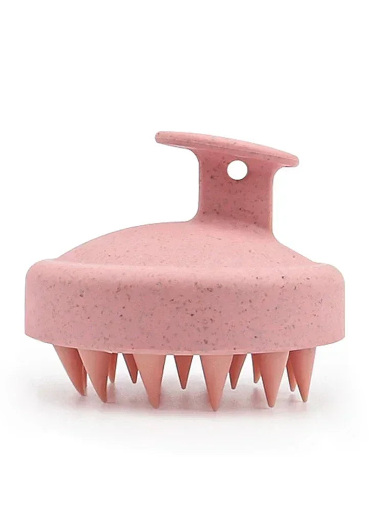 Silicone Scalp Massage Brush for Deep Hair Cleansing and Relaxing Shower Care