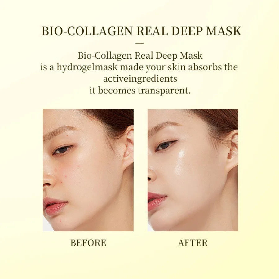 Bio Collagen Overnight Hydrating Face Mask for Pore Refining and Skin Brightening