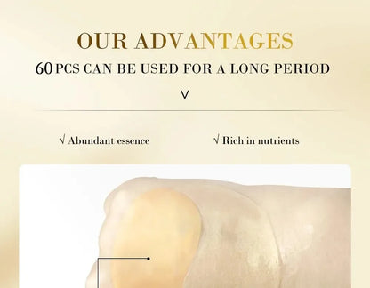 Golden Collagen Moisturizing Eye Masks for Hydration and Eye Care