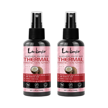 Thermal Heat Protection Spray for Hair Styling and UV Defense
