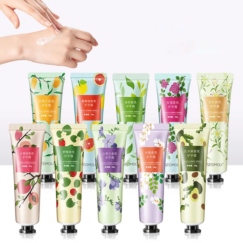 Fruity & Floral Hand Cream Set for Soft, Nourished and Smooth Hands