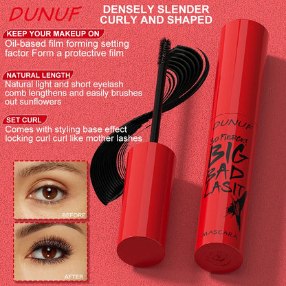 Waterproof Lengthening & Volumizing Mascara – Smudge-Proof All-Day Curl
