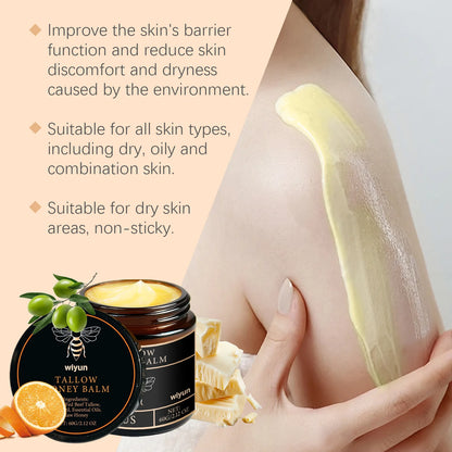 Tallow Honey Deep Hydration Cream for Firming, Brightening and Skin Repair