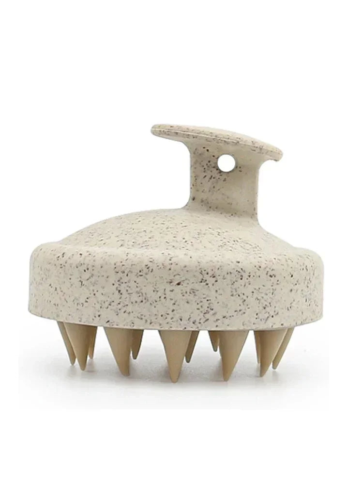 Silicone Scalp Massage Brush for Deep Hair Cleansing and Relaxing Shower Care