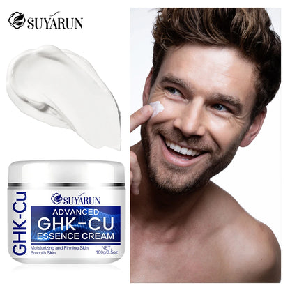 GHK-Cu Copper Peptide Anti-Aging Face Cream for Firming, Hydration and Skin Renewal
