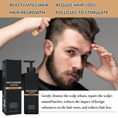 Men’s Hair Growth Shampoo for Thinning Hair with Root Activating Formula