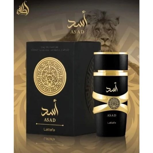 Lattafa Asad Eau de Parfum – Bold Oriental Vanilla Oud Fragrance