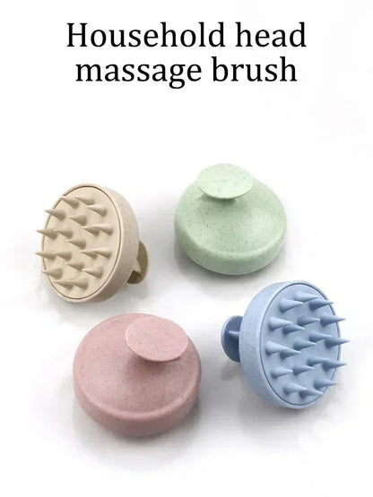 Silicone Scalp Massage Brush for Deep Hair Cleansing and Relaxing Shower Care
