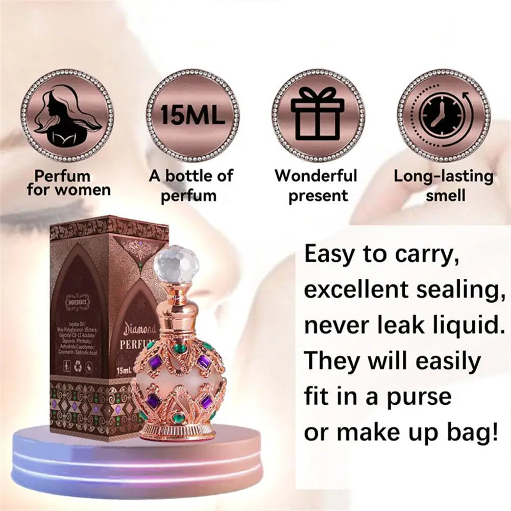 Rose Vanilla Pheromone Perfume for Women - Long Lasting Floral Seduction Fragrance