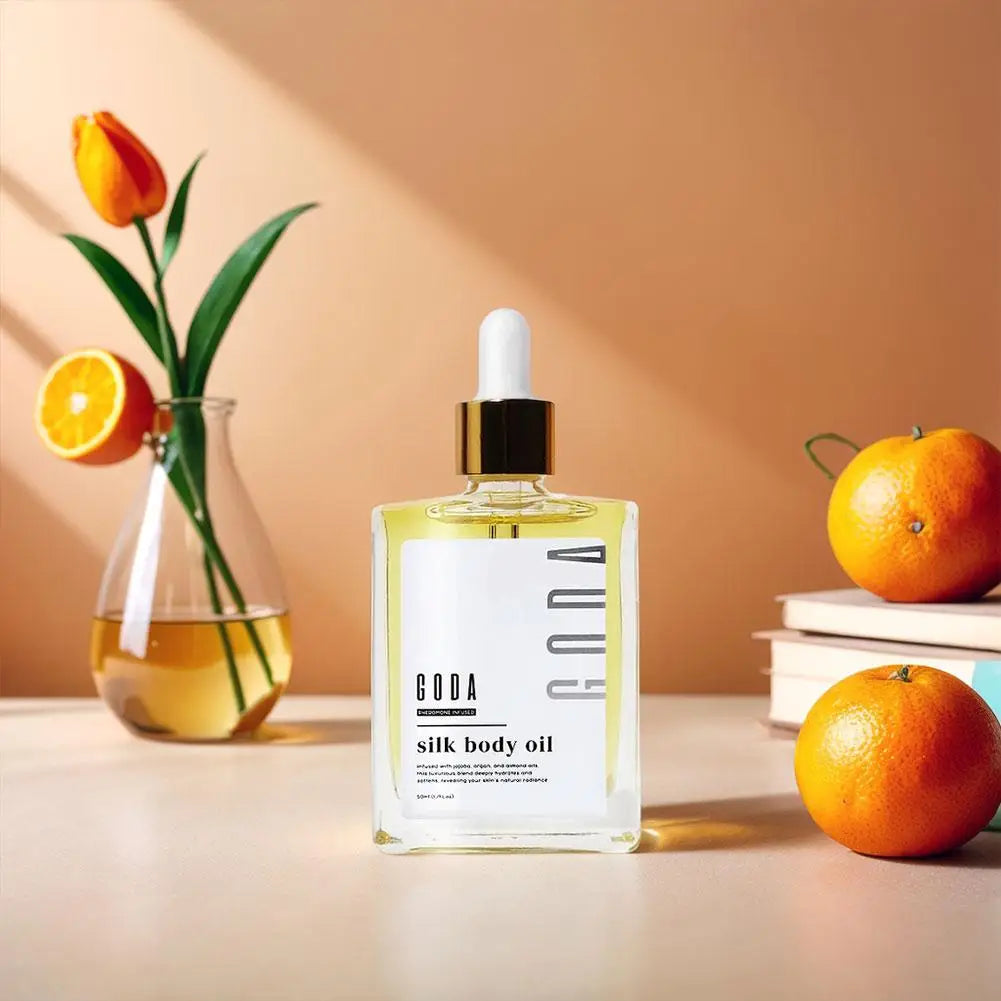 GODA Silk Protein Body Oil for Radiant Skin and Deep Hydration
