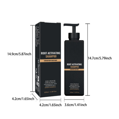 Men’s Hair Growth Shampoo for Thinning Hair with Root Activating Formula