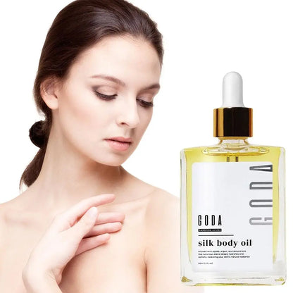 GODA Silk Protein Body Oil for Radiant Skin and Deep Hydration