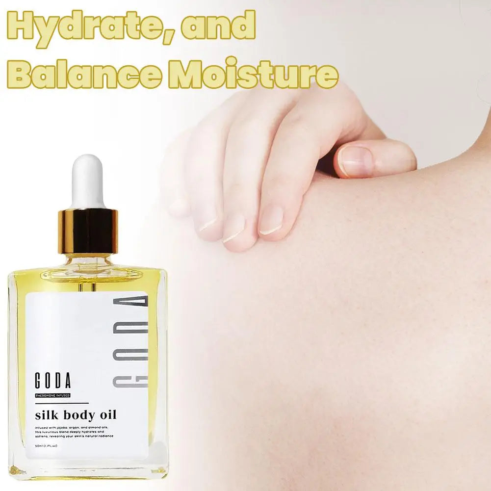 GODA Silk Protein Body Oil for Radiant Skin and Deep Hydration