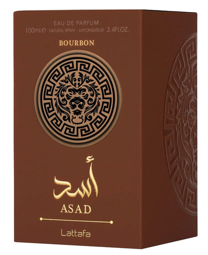 Lattafa Asad Bourbon Eau de Parfum – Warm Vanilla & Cacao Arabian Fragrance