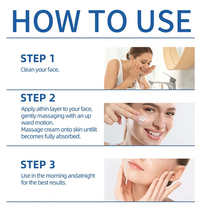 GHK-Cu Copper Peptide Anti-Aging Face Cream for Firming, Hydration and Skin Renewal