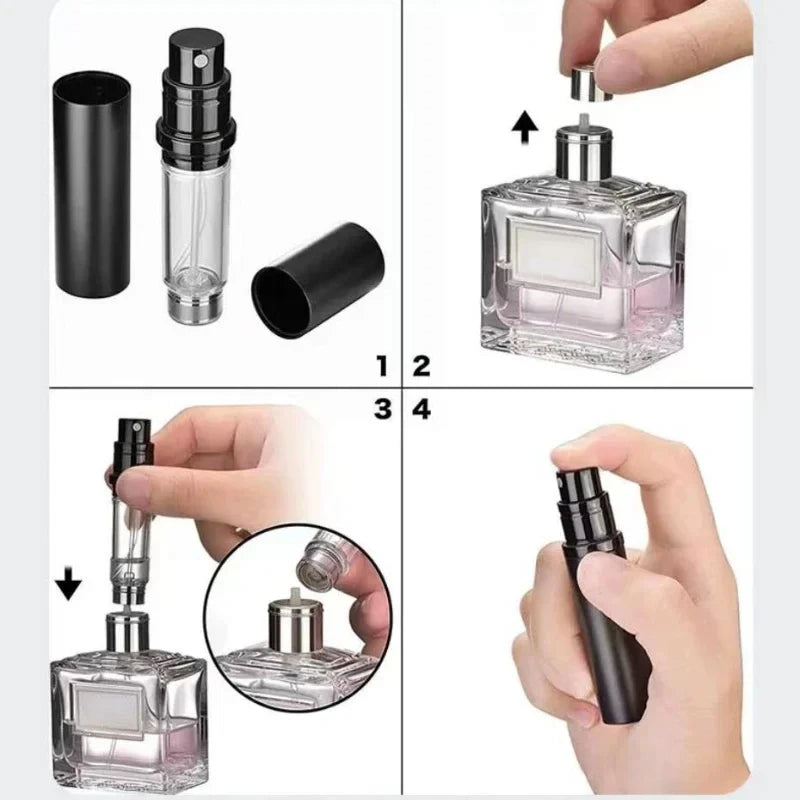 Portable Refillable Perfume Spray Bottle for Travel
