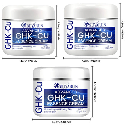 GHK-Cu Copper Peptide Anti-Aging Face Cream for Firming, Hydration and Skin Renewal