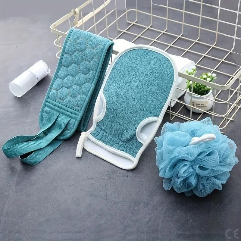 Exfoliating Bath Gloves for Deep Cleansing and Smooth Skin