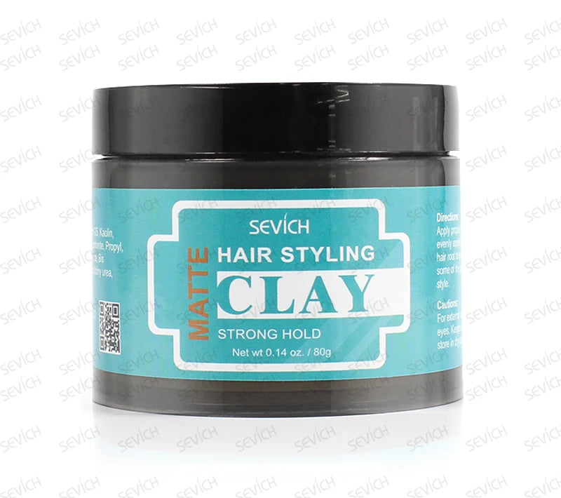 Matte Hair Clay for Men – Strong Hold, Natural Finish & Easy Wash (80g)