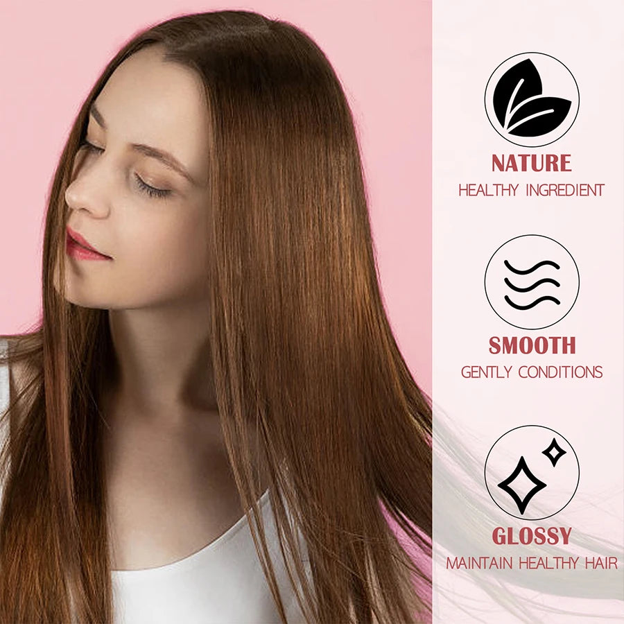 Thermal Heat Protection Spray for Hair Styling and UV Defense