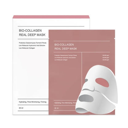 Bio Collagen Overnight Hydrating Face Mask for Pore Refining and Skin Brightening