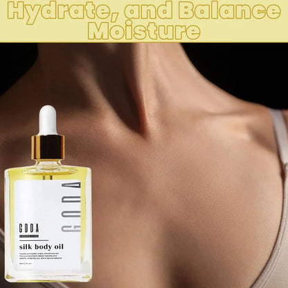 GODA Silk Protein Body Oil for Radiant Skin and Deep Hydration