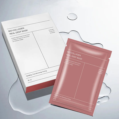 Bio Collagen Overnight Hydrating Face Mask for Pore Refining and Skin Brightening
