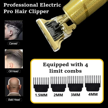 ProCordless Precision Hair Trimmer for Men – Rechargeable Beard & Hair Clipper with Stainless Steel Blades