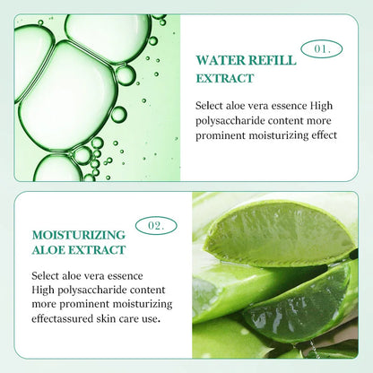 Aloe Vera Facial Cleansing Soap for Deep Cleansing, Hydrating and Oil Control