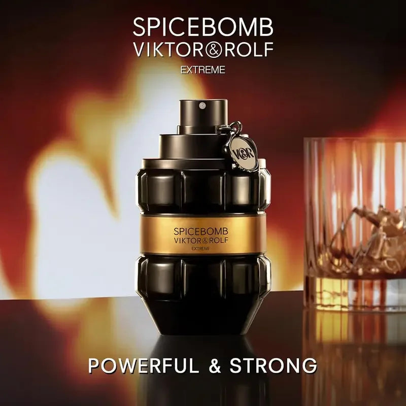 Spicebomb Extreme Eau de Parfum – Woody & Spicy Cologne for Men (100ml)
