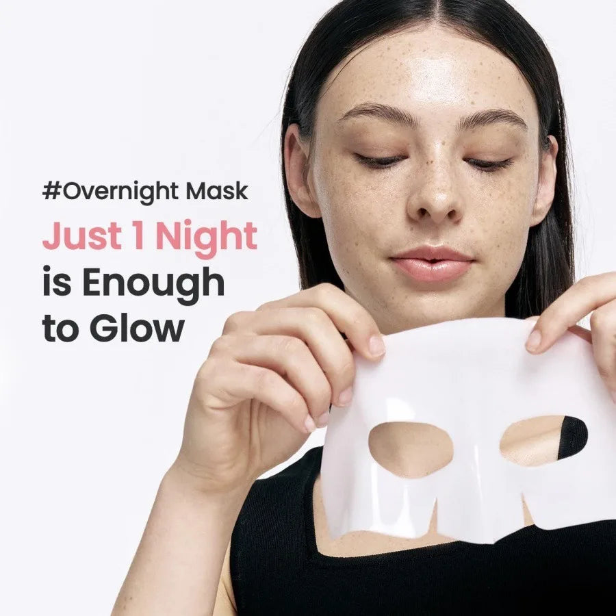 Bio Collagen Overnight Hydrating Face Mask for Pore Refining and Skin Brightening