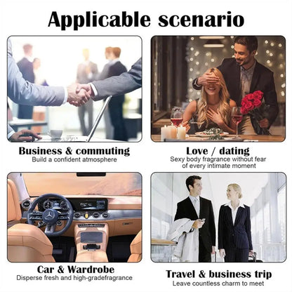 Rose Vanilla Pheromone Perfume for Women - Long Lasting Floral Seduction Fragrance