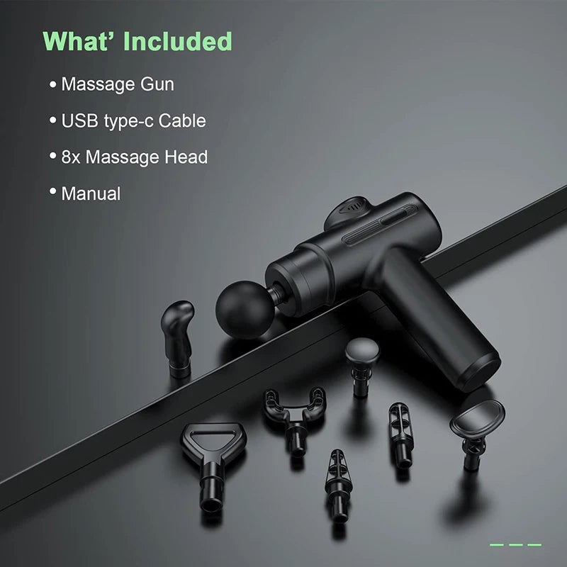 Deep Tissue Massage Gun – Full-Body Muscle Recovery System