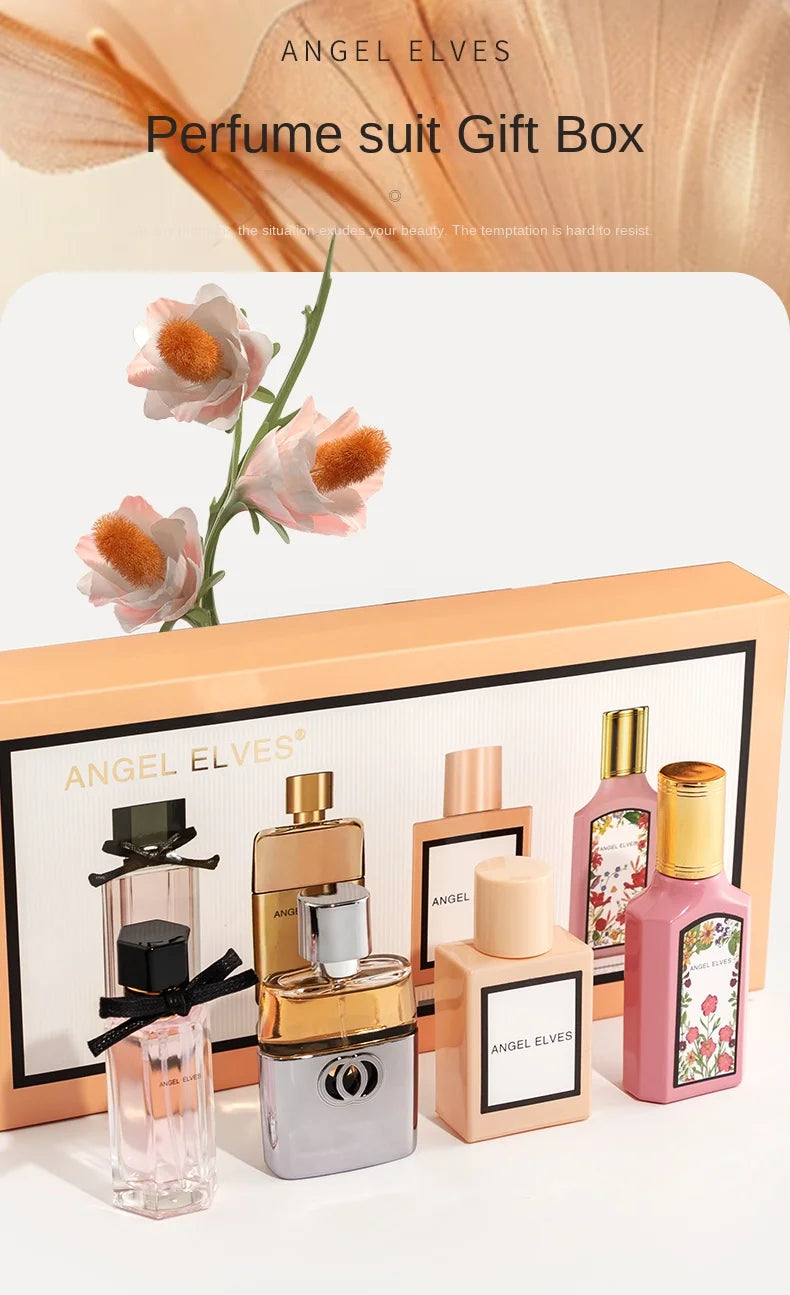 Luxury Floral Perfume Gift Set for Women (4-Piece Collection)