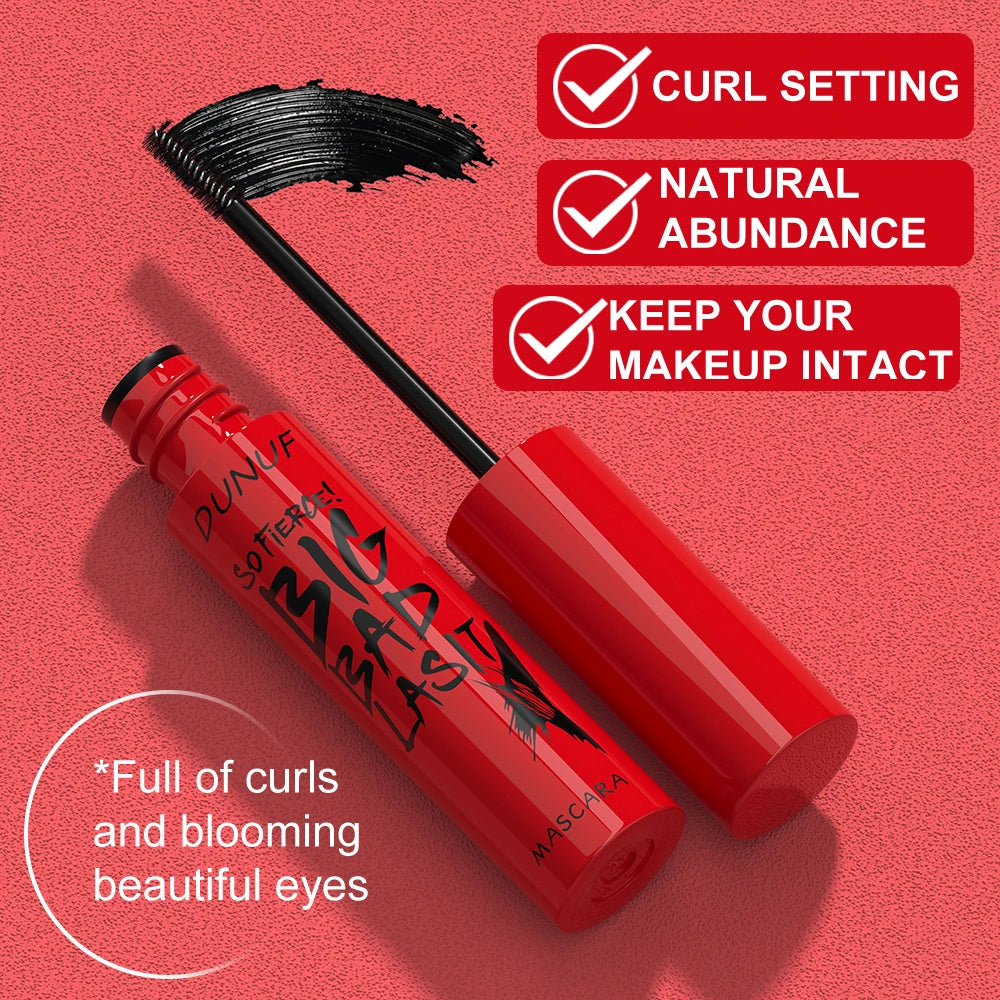 Waterproof Lengthening & Volumizing Mascara – Smudge-Proof All-Day Curl