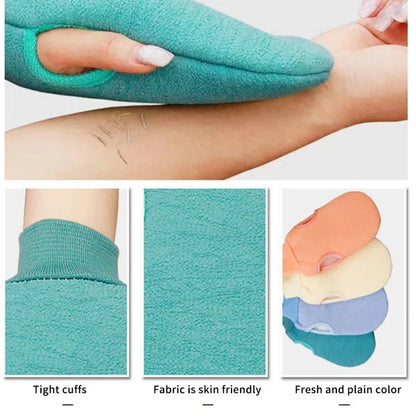Exfoliating Bath Gloves for Deep Cleansing and Smooth Skin