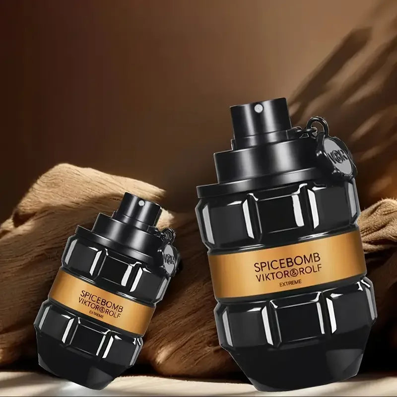 Spicebomb Extreme Eau de Parfum – Woody & Spicy Cologne for Men (100ml)