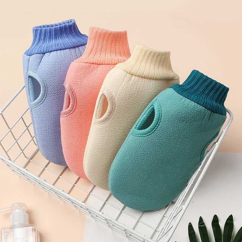 Exfoliating Bath Gloves for Deep Cleansing and Smooth Skin